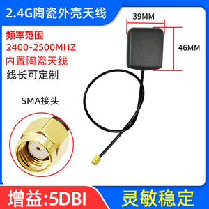 2,4G-Antenne mit verschiedenen Anschlussmöglichkeiten GL006 