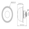 Kombinierte GPS-Globals- und GSM-3G-LTE-Antenne 601