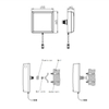 5G-Panel-Antenne mit logarithmisch-periodischer Verstärkung von 8 dBi 7038V-8