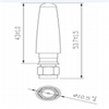 Kleinere Gummiantenne GL-DY403-433 SMA gerader Stecker 433 MHz