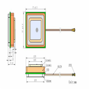 Aktive Dualband-GNSS-Antenne GL236S mit hoher Genauigkeit