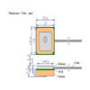 Interne Gnss-Antenne für 18 mm für Hot Sales