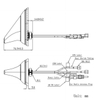 Combo-Antennenschraube GPS und GSM und FM/AM GL-DY070