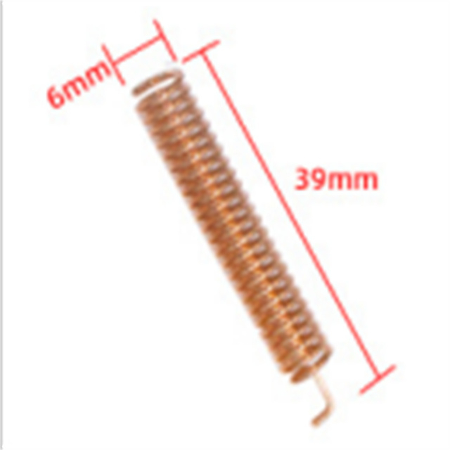 315 MHz Federantenne GL1307, 39 mm lang, 6 mm Durchmesser 