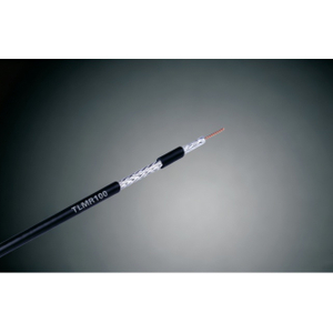 50 Ω 15 GHz Koaxialkabel, schwarzer PVC-Mantel