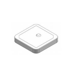 Keramikantenne GL2450R25 mit hoher Verstärkung und 2,4 GHz und 5 dBi