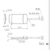 Kleinere 3G-Patchantenne für die 3M-Bandmontage GL-DY107